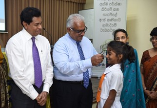 John Keells Foundation and Ceylon Cold Stores partner with the Ministry of Health to address vision impairment in school children